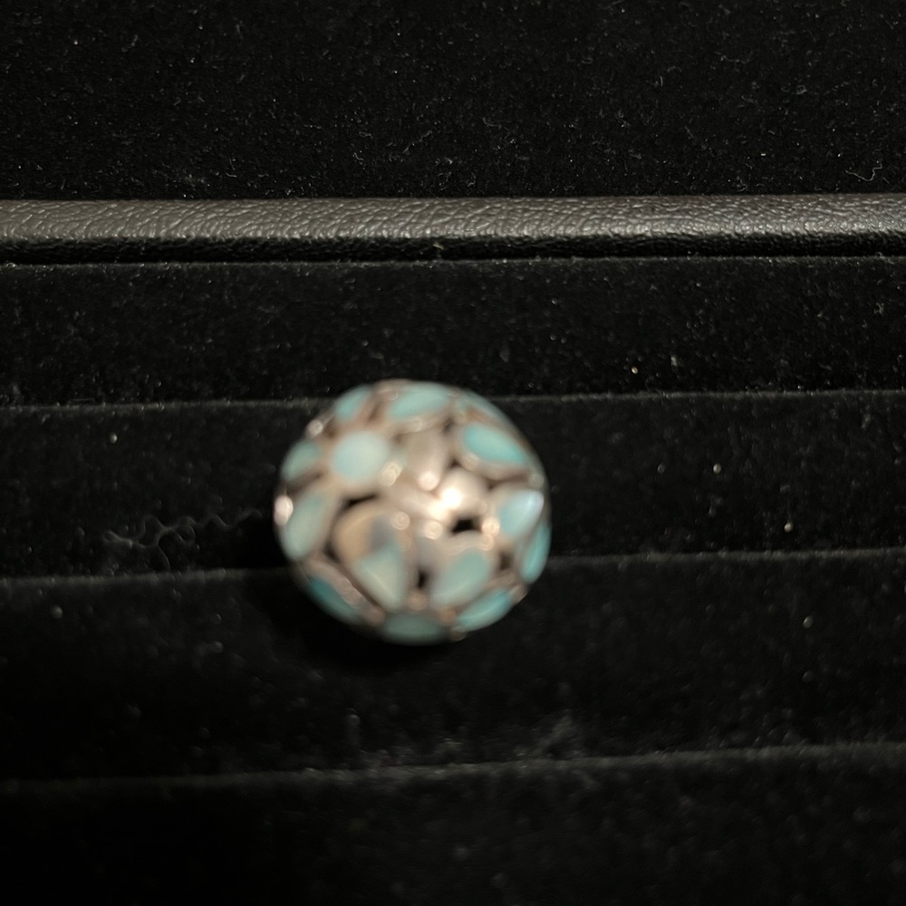Silver and Turquoise Ring